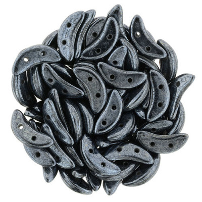  Perles Crescent Hématite (X5gr) 