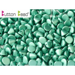 Perles Buttons 4mm Metallic Green (X30) 