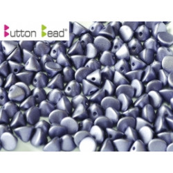 Perles Buttons 4mm Metallic Violet (X30) 