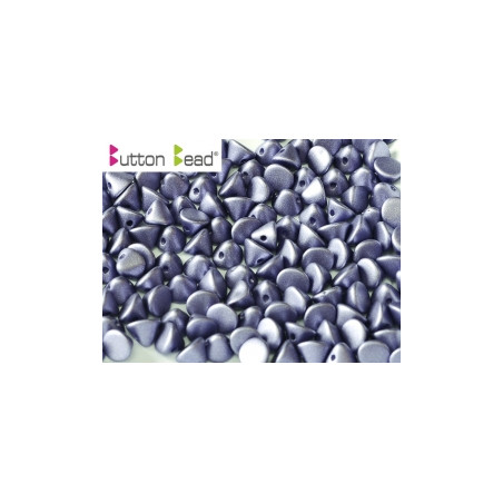 Perles Buttons 4mm Metallic Violet (X30) 