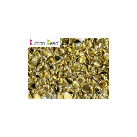 Perles Buttons 4mm Jet Amber Full (x30) 