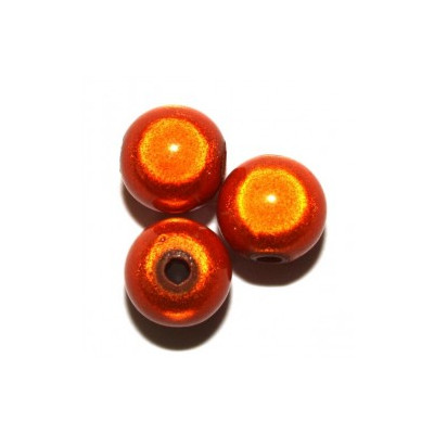 Perles Magiques Orange 4mm (X50)