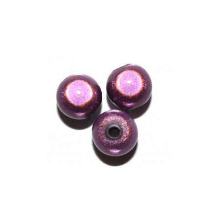 Perles Magiques Violet 4mm (X50)