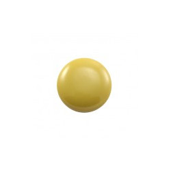 Cabochon rond Galastyl 24X7mm Ocre (X1) 