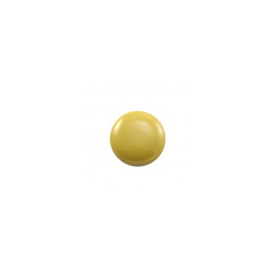 Cabochon rond Galastyl 24X7mm Ocre (X1) 