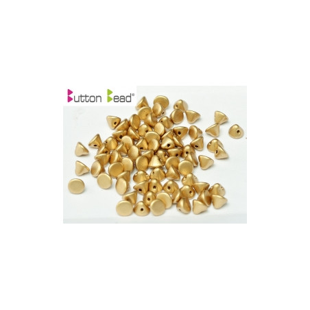 Perles Buttons 4mm Aztec Gold (X30)