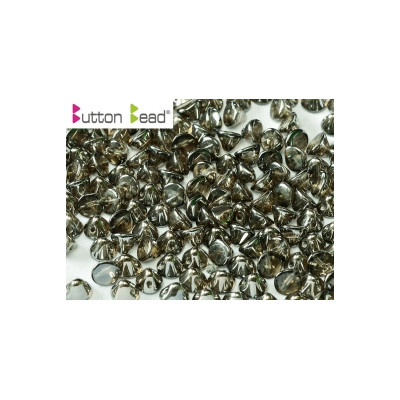Perles Buttons 4mm Crystal Vaccum Hematite Full (X30)