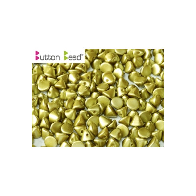 Perles Buttons 4mm Alabaster Pastel Lime (X30) Perles Buttons 4mm Alabaster Pastel Lime (X30)