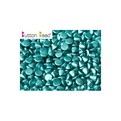 Perles Buttons 4mm Alabaster Pastel Emerald (X30) Perles Buttons 4mm Alabaster Pastel Emerald (X30)
