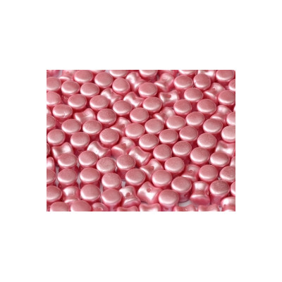Perle Pellet Alabaster Pastel Pink 4x6mm (x50)