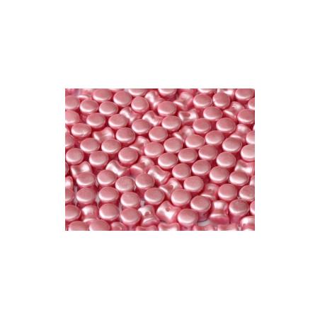 Perle Pellet Alabaster Pastel Pink 4x6mm (x50)