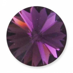 Rivoli 14mm 1122 Crystal Amethyst Folied (X1)