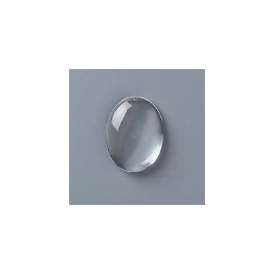 Cabochon Transparent Ovale 40x30x8mm (x1)