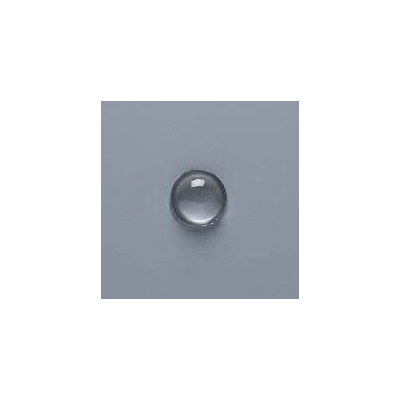 Cabochon Transparent Rond 15x4mm (x1)