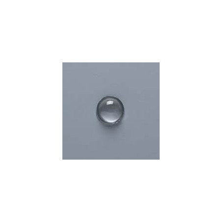 Cabochon Transparent Rond 15x4mm (x1)