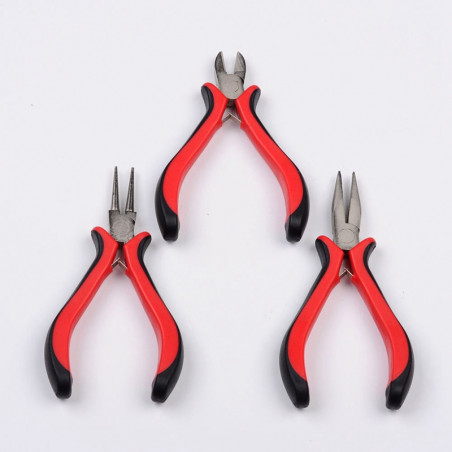 Lot 3 Pinces Ronde plate coupante Qualité excellente (X1) 