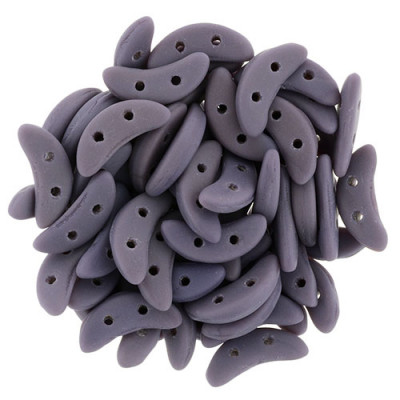 Perles Crescent Matte Purple (X5gr) Perles Crescent Matte Purple (X5gr)