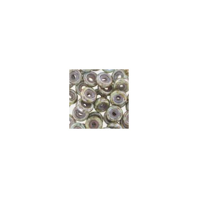 Wheel Beads Ceramic Mix Gold 6 mm (X10 gr) 