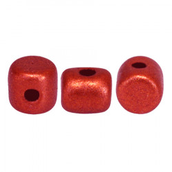 Perles Minos® Par Puca® Red Metallic Mat (x5gr)         