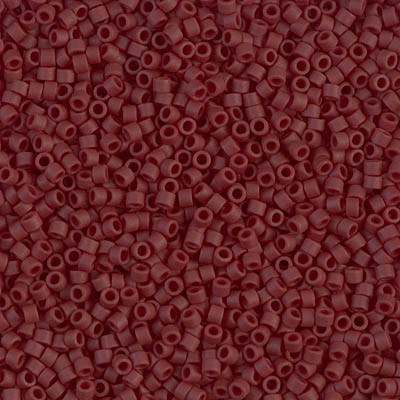 DB1584 Delicas 11/0 Matted Opaque Curant (x5gr) DB1584 Delicas 11/0 Matted Opaque Curant (x5gr)