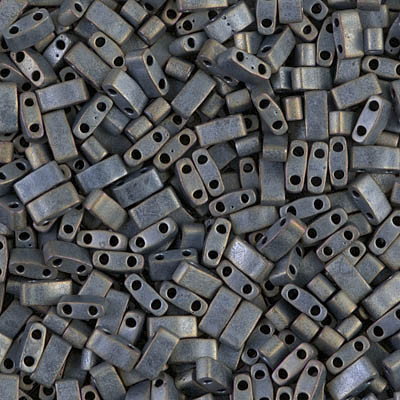 TLH2002 Tila 1/2 Cut Mat Met Silver Grey (X5gr) TLH2002 Tila 1/2 Cut Mat Met Silver Grey (X5gr)