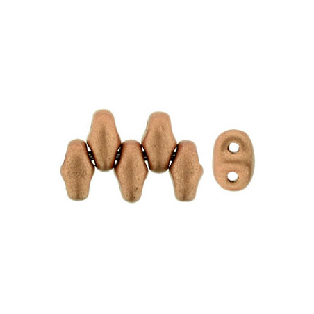Perle SuperDuo® Mini Copper 2X4mm (X5gr) 