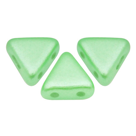 Perles khéops® par Puca® Pastel Very Light Green 6x3mm (X5gr)