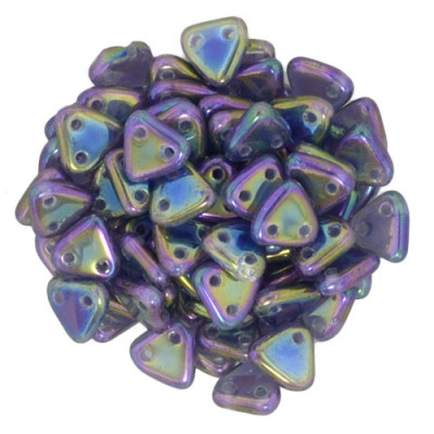 Perles Triangles 6mm Tanzanite Iris (X5gr) Perles Triangles 6mm Tanzanite Iris (X5gr)
