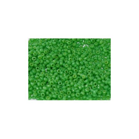 R15-4476 Rocaille 15/0 Duracoat Opaque Fiji Green DB2126 (x5gr)