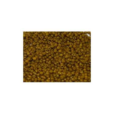 R15-4491 Rocaille 15/0 Duracoat Opaque Spanish Olive DB2141(x5gr)