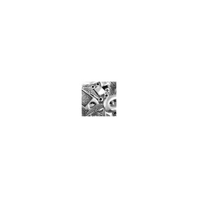 Plaque Intercalaire 30X42mm Vieil Argent (X1) Plaque Intercalaire 30X42mm Vieil Argent (X1)