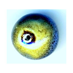Céramique boule Marron clair 19mm(x1)