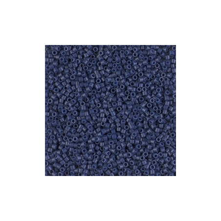 DB2143 Delicas 11/0 Opaque Dyed Navy Blue Mat (x5gr)