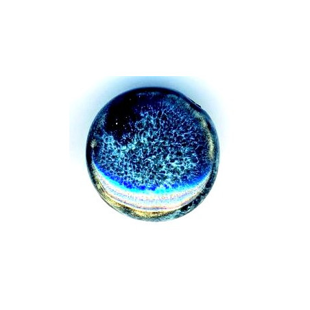 Céramique rond plat Gris 20X10m(x1)