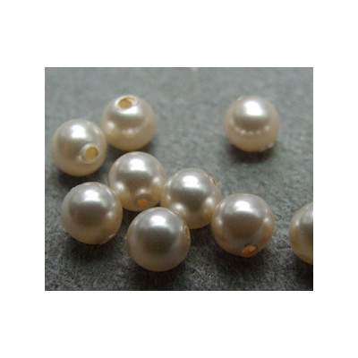 Perle ronde nacrée Swarovski 4mm Cream Rose (x20)