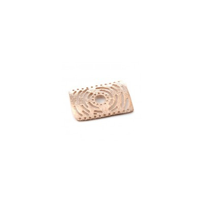 Plaque Intercalaire 30X42mm Rose Gold (X1) 