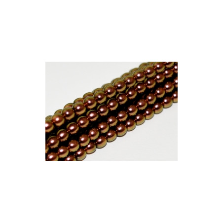 Perle en verre de Bohême 8mm 19054 (x25)