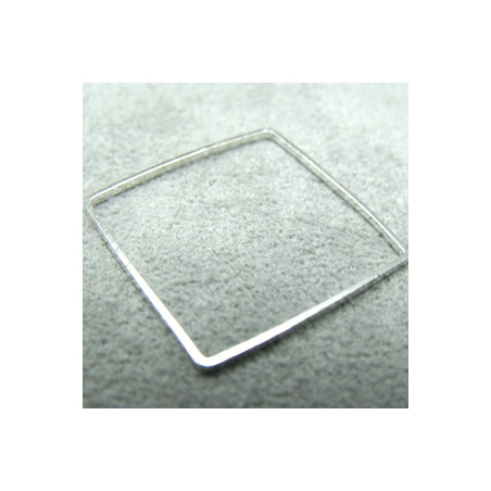 Support Carre Argent 30mm (x1)