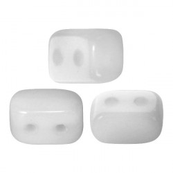 Perle "Ios®" par Puca® 5,5X2,5mm Opaque White (x5gr)