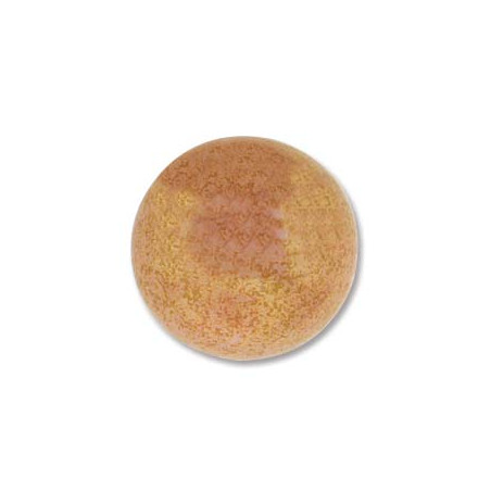 Cabochon Round 24mm Pink Coral Luminous (x1)