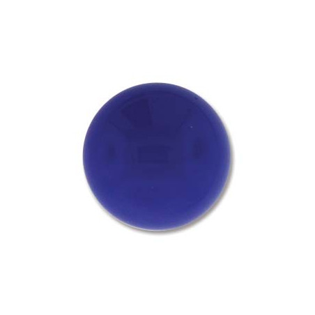 Cabochon Round 18mm Lapis Opaque (x1)
