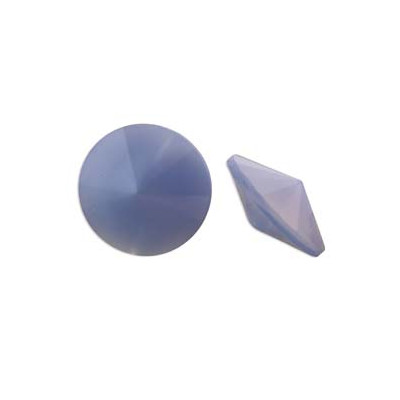 Cabochon Rond Matubo 14mm Sky Blue Pearl (x1)