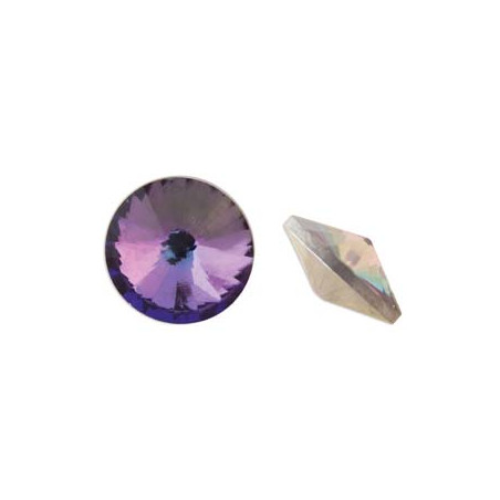 Cabochon Rond Matubo 14mm Heliotrope (x1)
