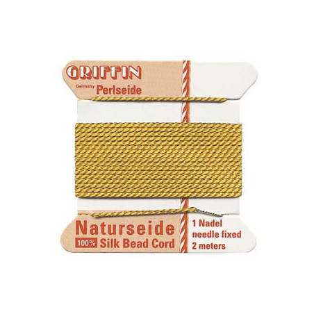 Fil de Soie 0.45mm Amber 2m (x1)