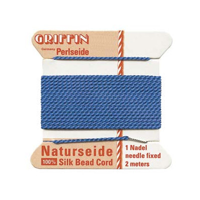 Fil de Soie 0.45mm Blue 2m (x1) Fil de Soie 0.45mm Blue 2m (x1)