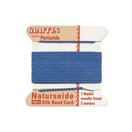 Fil de Soie 0.45mm Blue 2m (x1)