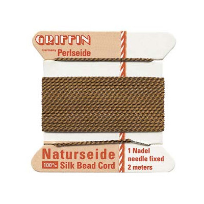 Fil de Soie 0.45mm Brown 2m (x1) Fil de Soie 0.45mm Brown 2m (x1)