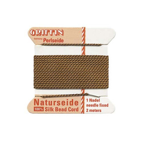 Fil de Soie 0.45mm Brown 2m (x1)