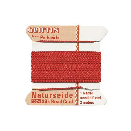 Fil de Soie 0.45mm Red 2m (x1)