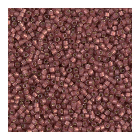 DB2179 Delicas 11/0 Duracoat SF S/L Dyed Magenta (x5gr)